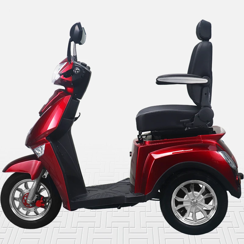 

Chooyou 2022 New T408 Electric Scooter Vehicles Tricycle with 3 Wheel with Led Light for Adult