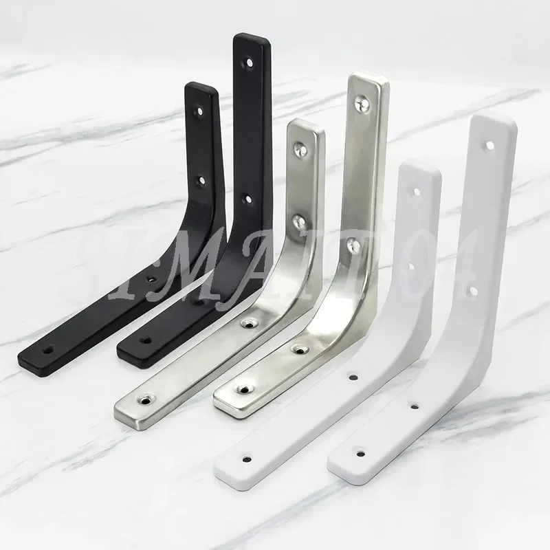 Stainless steel triangular support frame bracket wall angle iron fixture right angle angle code laminate platform tripod