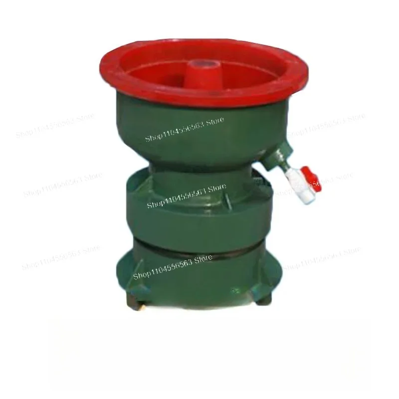 Shipping costs not included Vibratory Polishing Grinding Straight Mouth Discharge Material Vibratory Polisher Machine 220/380V