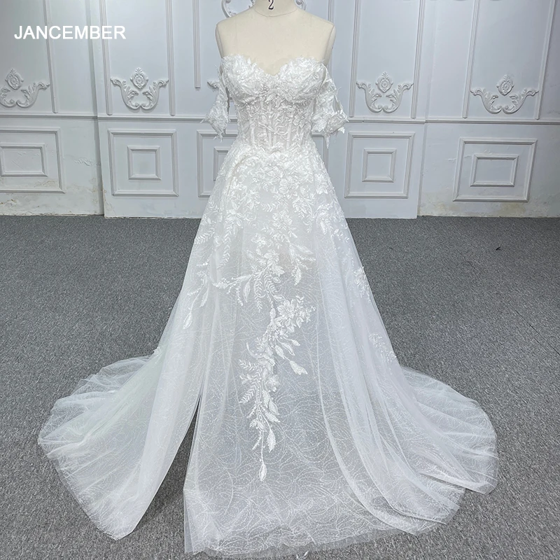 

Modern Wedding Gown For Bride 2023 Organza Mermaid Sweetheart Wedding Dresses For Women Appliques Zipper DY1139 Robe De Mariée