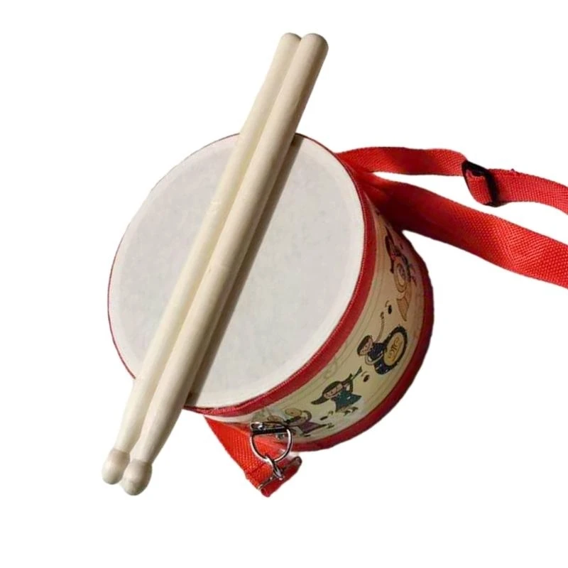 Q0KB Juguete batería doble para niños Música Aprendizaje Percusión Instrumento musical juguete