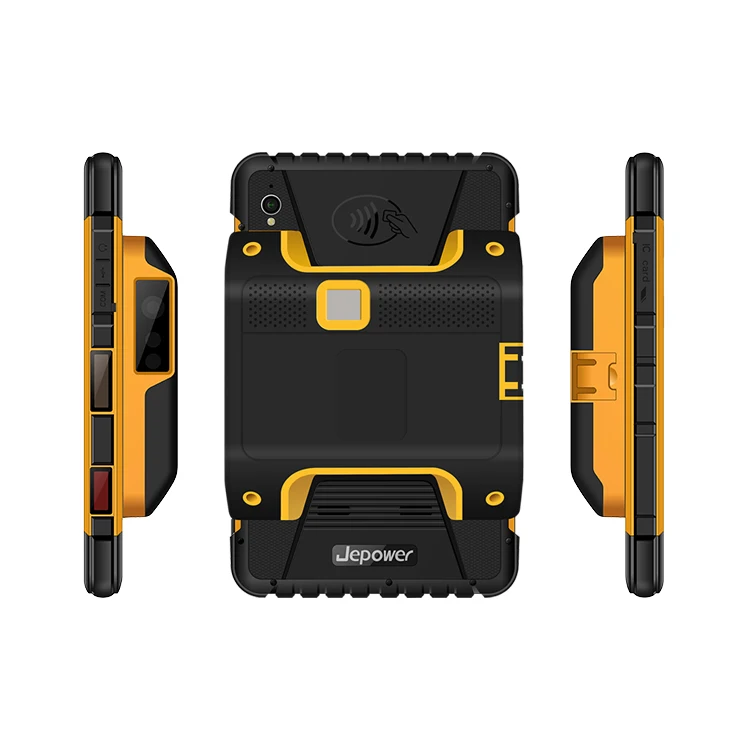 Jepower Industrial Rugged Tablet Mobile Computer 7 Inch Android Data Collector UHF RFID 13MP Camera 1.8GHz Octa-core