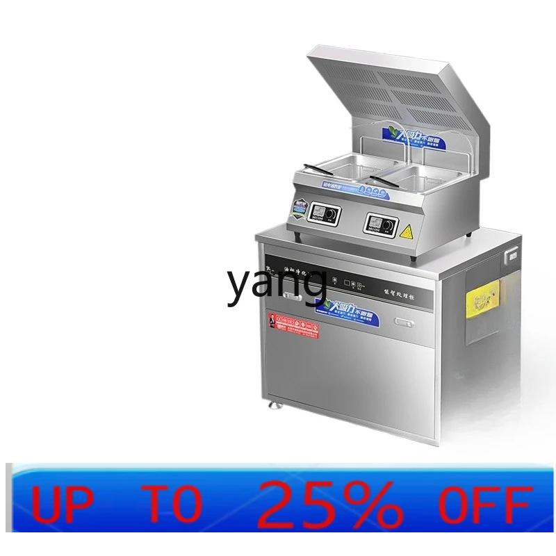 

CX commercial desktop intelligent single and double cylinder oil fume purification French fries fryer