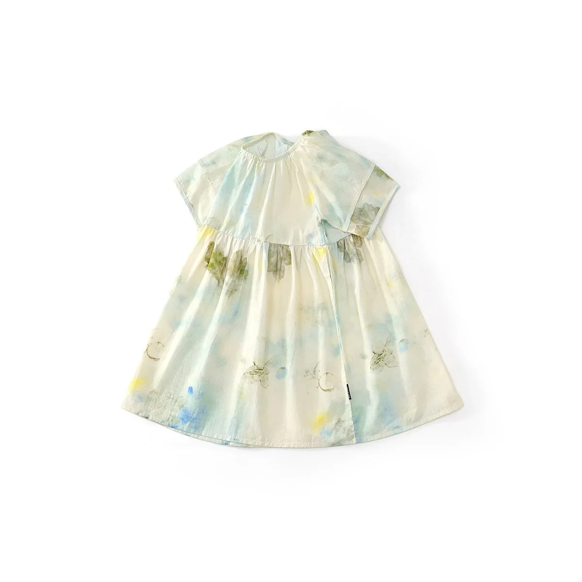 Girls Skirt 2026 Summer New Children's Clothing Korean Style Girls Baby Fashion Oil Painting Princess Dress Casual Simple Daily