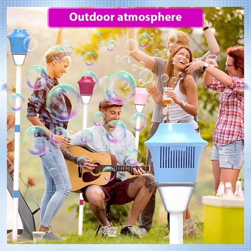 

ABHQ-Automatic Bubble Machine Electric Bubble Machine Bubble Machine With Light For Birthday Outdoor Wedding Christmas Parties R