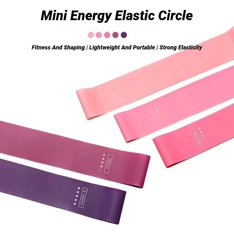 Exercise Resistance Bands, Latex Loop Set. For Strength Training, Home & Travel Different Bands Yoga Band Fitness Training