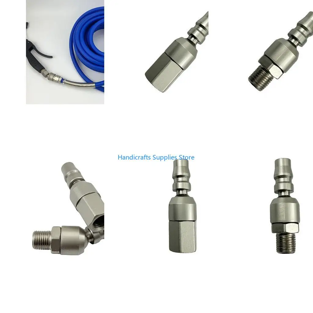 R1WA Air Tool Fitting Featuring Internal And External Option For Easy Air Tool Connection And Carbon Steel Durability