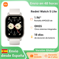 Global version Xiaomi Redmi Watch 5 Lite 1,96 inch AMOLED screen Battery Life 18 days built-in GNSS 5ATM