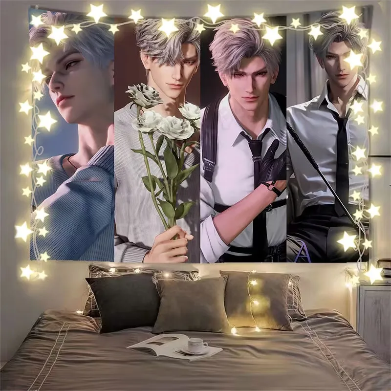 컬렉션 [사랑과 심우주] 진체의 애니메이션 벽지, 기숙사, 방, 침대 옆 배경지, 벽지