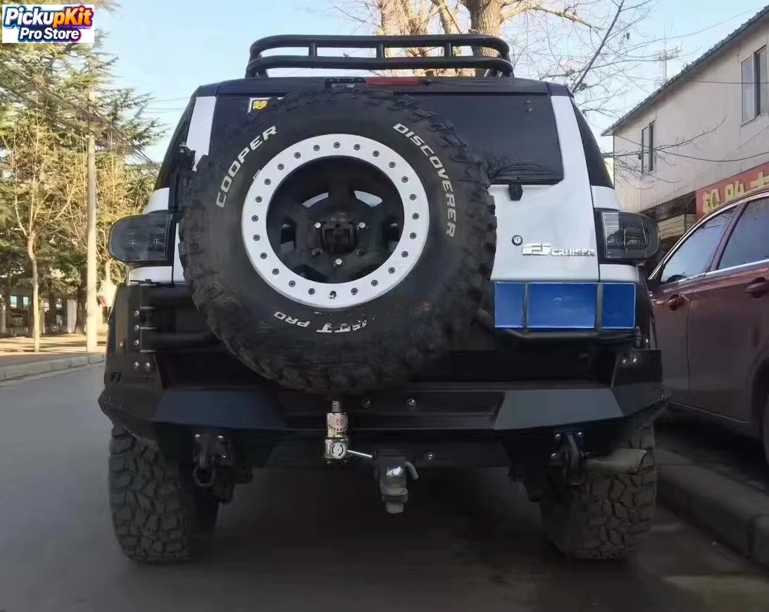 

Heavy-Duty Towing Off-Road Steel Rear Bumper for FJ Cruiser