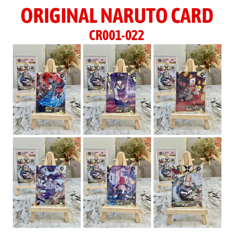 

Kayou Anime Naruto Card CR Full Series No.01-22 Single Card Rare Card Collection Game Tsunade Itachi Kisame Children's Toy Gift