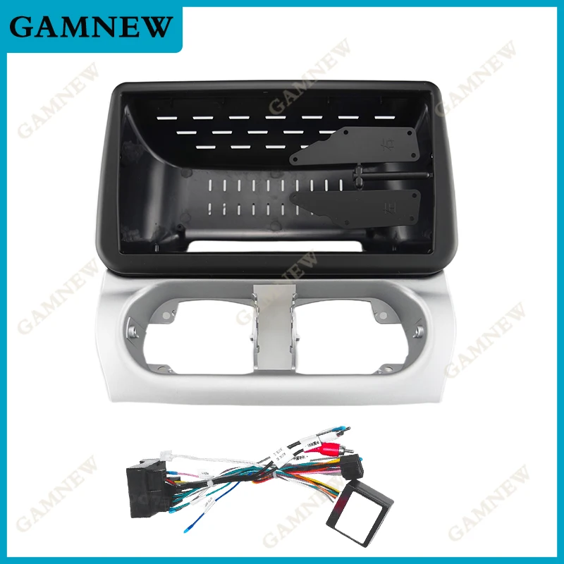 9 Inch Car Frame Fascia Adapter Canbus Box Decoder Android Radio Dash Fitting Panel Kit For Opel Combo Corsa Tigra