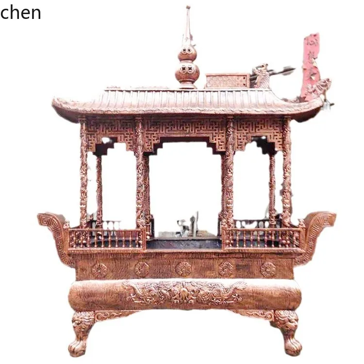 Cz outdoor copper iron round incense burner with lid paper burning stove ancestral hall cast iron rectangular flat mouth