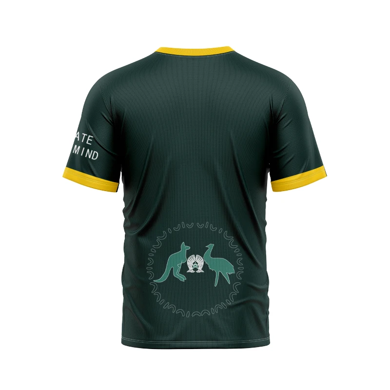 

2024 Latest Australian Rugby League Shirts Polo Shirts Retro Kangaroo Style(Custom name and number )