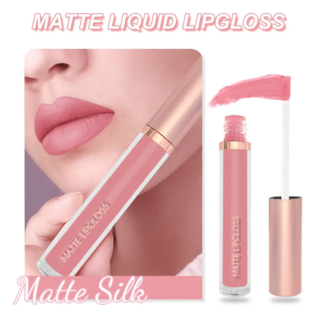 12 Colors Sexy Women Lipstick Waterproof Long Lasting Moisturizing Lip Gloss Vivid Colorful Lip Gloss Women Makeup Lips