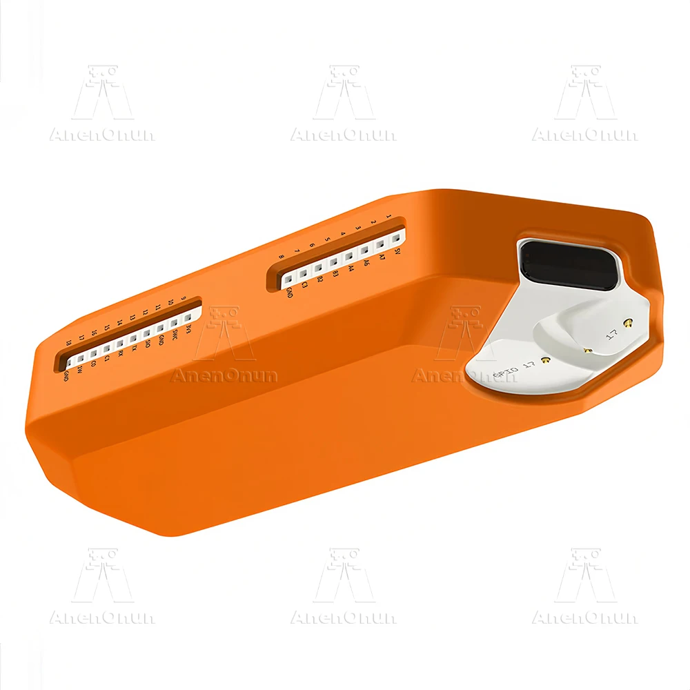 Flipper zero capa protetora de ajuste completo anti-queda anti-risco antiderrapante de alta qualidade laranja silicone macio escudo capa acessórios