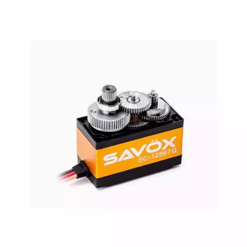 SAVOX 1256TG Servo Titanium Alloy Gears Made in China Taiwan