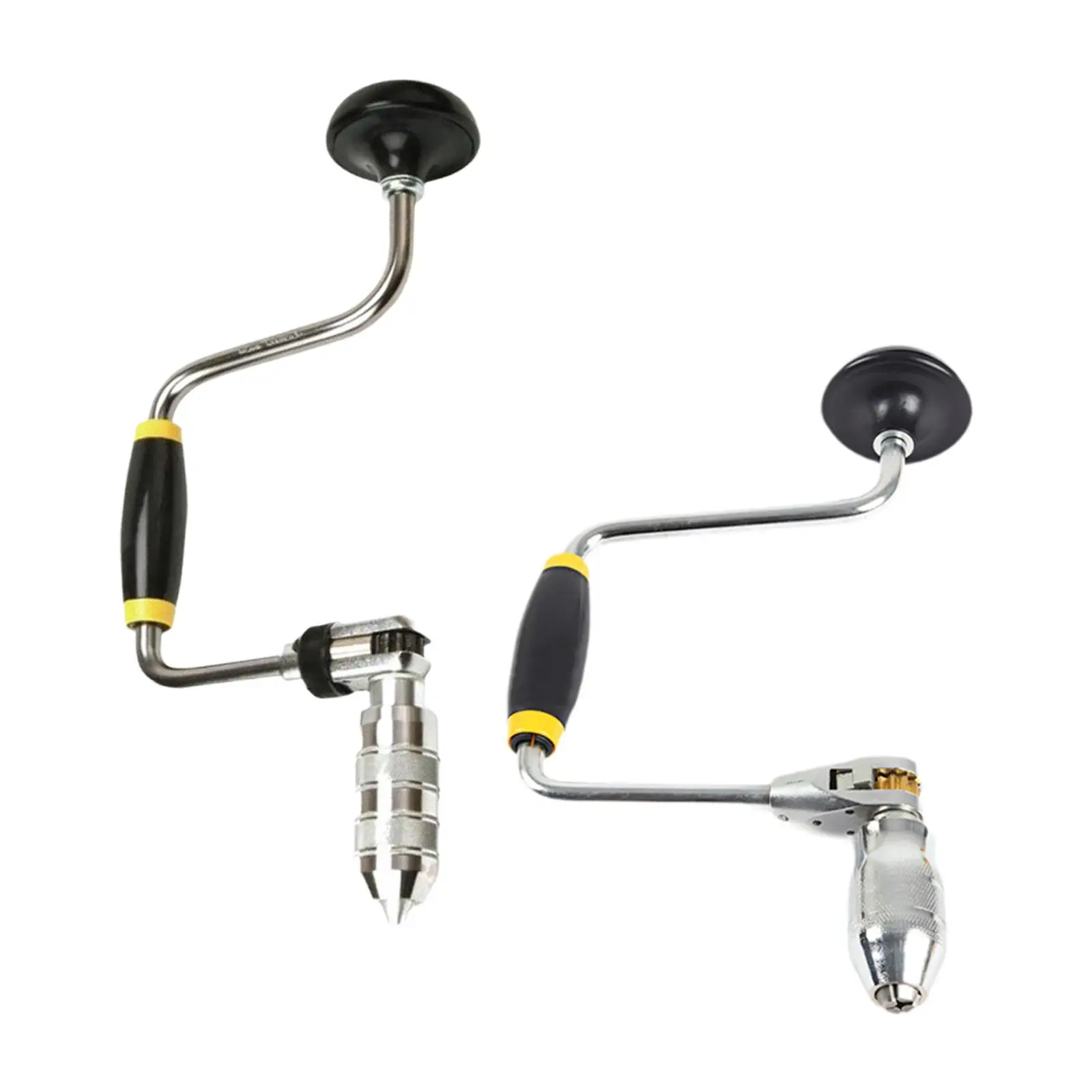 Carpenter Bit Clamp, Swing Bit Clip, Portable Multifunctional Hand Crank Drill,