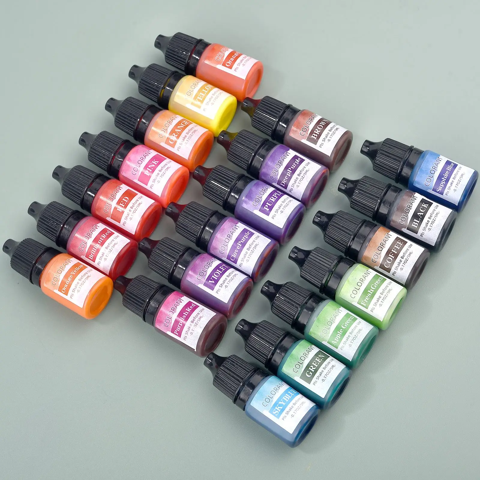 5ml Candle Dyes Pigment Aromatherapy Liquid Colorant Pigment DIY Candle Mold Soap Coloring Handmade Crafts Resin Pigment