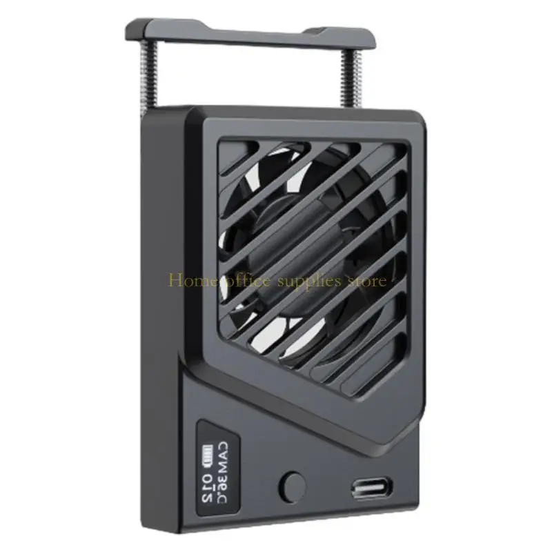 

K43B Camera Cooling Fan Spring Telescopic Mounting Camera Fan Quick Installation for ZV-E1 ZV-E10L A7M4 A7S3 A7C FX30 A6700
