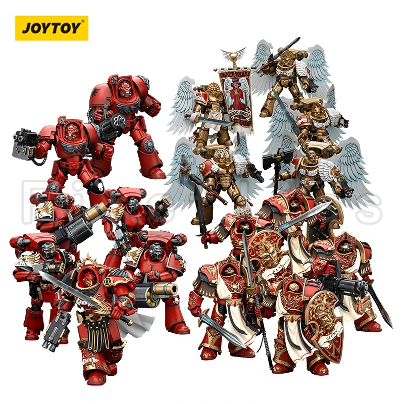 1/18 JOYTOY Action Figure 40K The Horus Heresy Blood Angels Figures And Mecha Anime Collection Model Toy