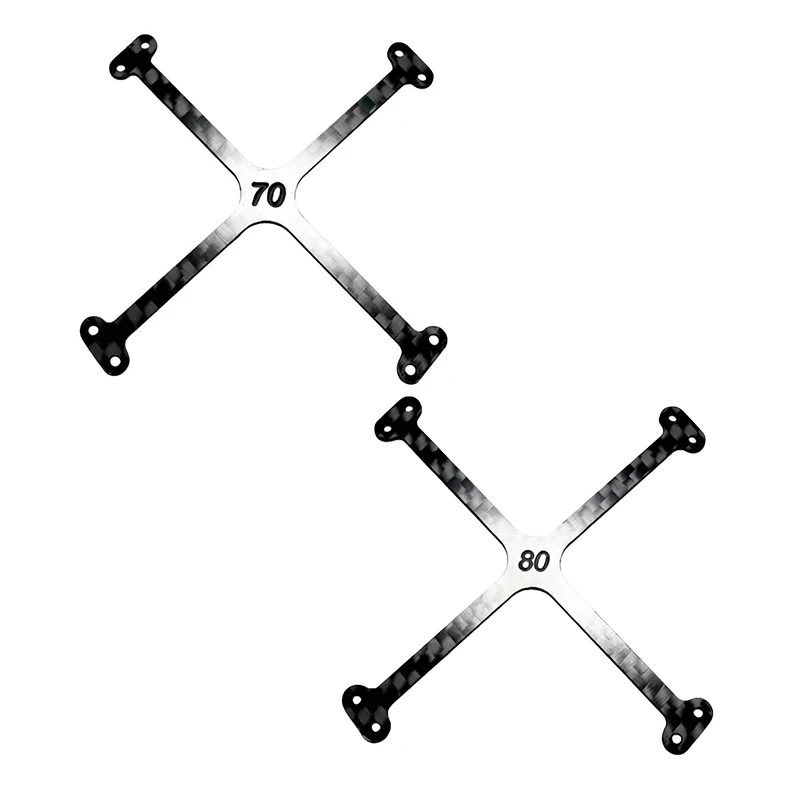 1PC Reinforced Carbon‑Fiber Base Plate For BetaFPV Meteor65/75 PRO II Tiny Whoop Drone Frame Replacement Chassis DIY Accessories