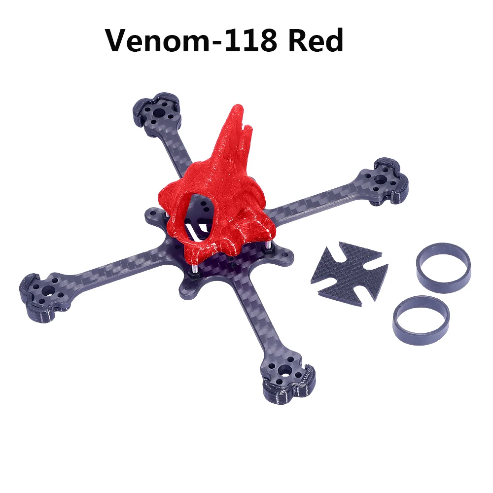 FEICHAO Venom-118 venom-114 3 Zoll 75mm Frame Kit Propeller für bürstenloser Motor fpv rc Racing Zahnstocher Drohne 7