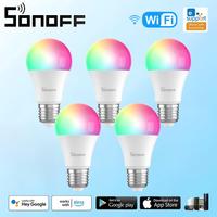 SONOFF WiFi Smart LED Light B02-B-A60/B05-BL-A19 9W E26/E27 Dimmable Lamp Bulbs EweLink APP Control Works With Alexa Google Home