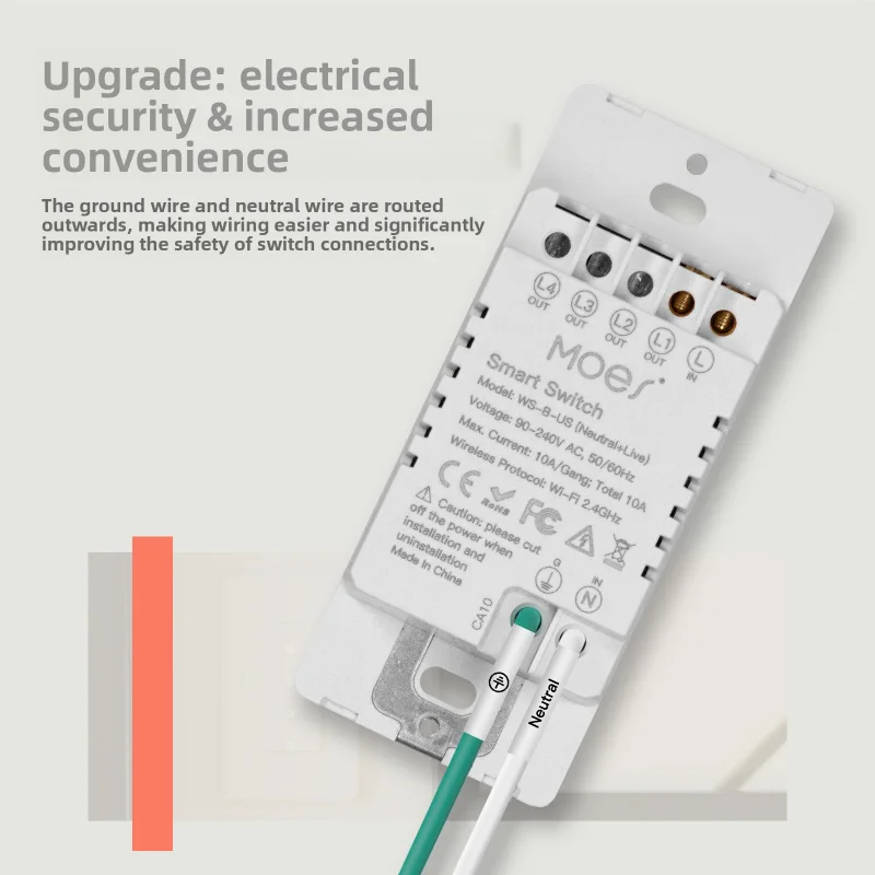 Saklar Tombol Zigbee Graffiti Intelligence |   Universal Zero Fire Tidak Memerlukan Kabel |   Pengaturan Waktu Aplikasi + Kontrol Jarak Jauh Suara |   Cerdas