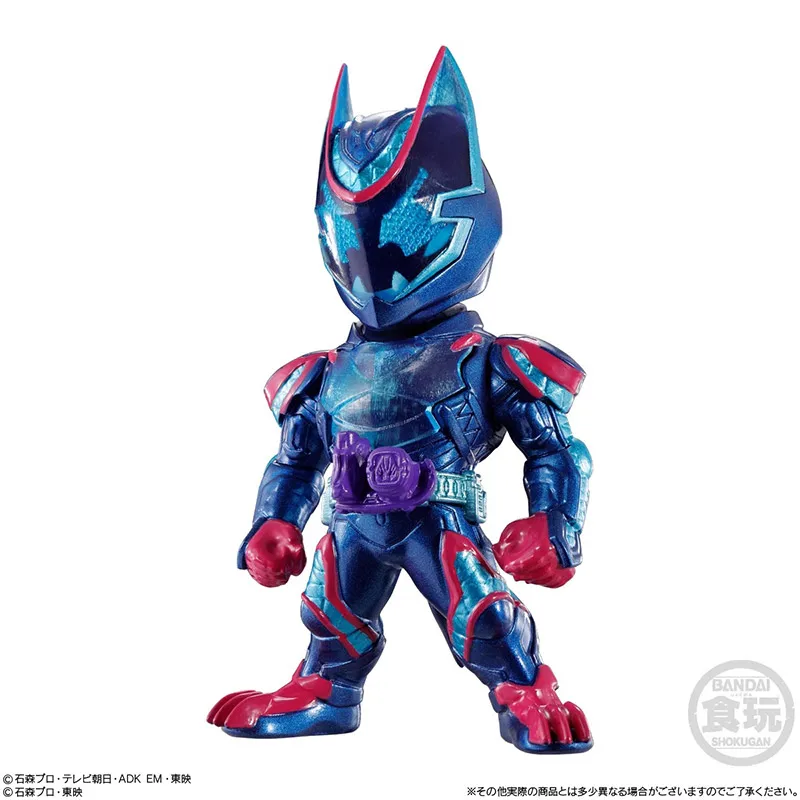 Bandai Original Genuine Kamen Rider Box Egg CONVERGE25 Extreme Fox 555 Thunder Levis Movable Figure Model Collection HolidayGift