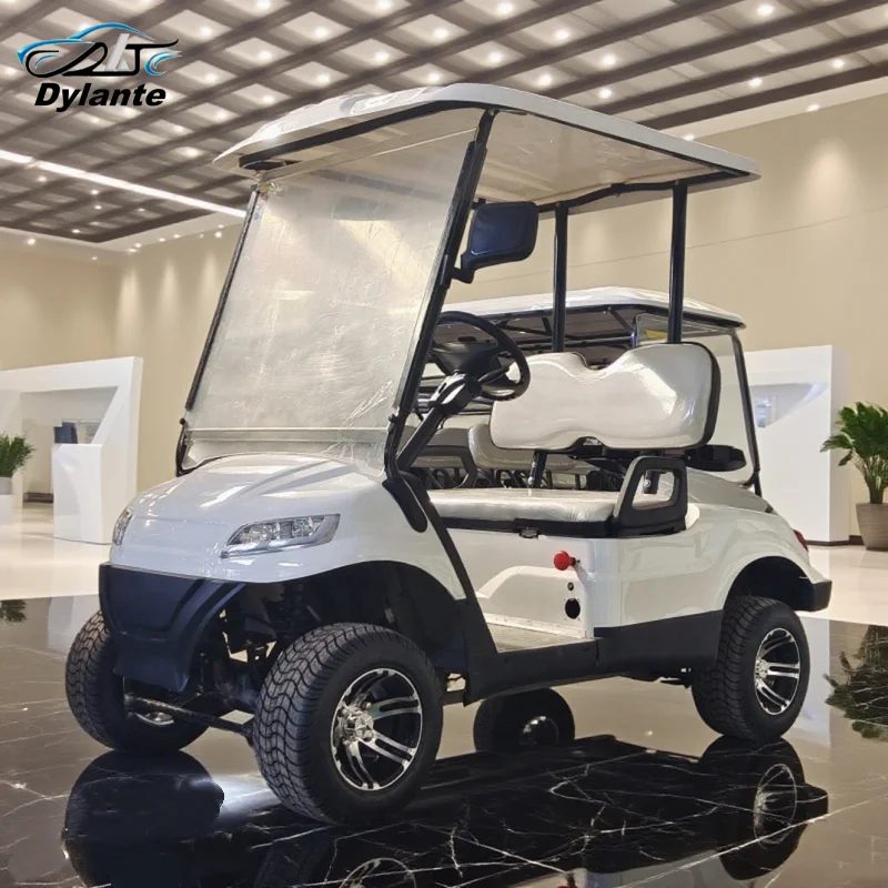 

Новая экскурсионная электрическая тележка для гольфа, используемая для живописных школьных патрульных транспортных средств, сертифицированная CE, 60 В, внедорожная 4 6-местная багги