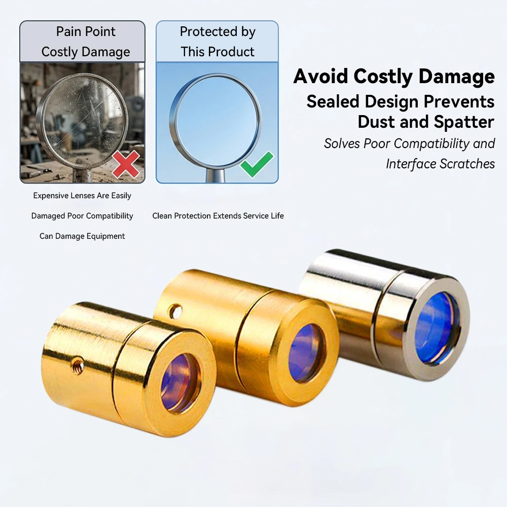 QBH Fiber Protective Cap Laser Output Connector Dust Cover Fiber End Face Protector For Raycus Max JPT IPG Fiber Laser