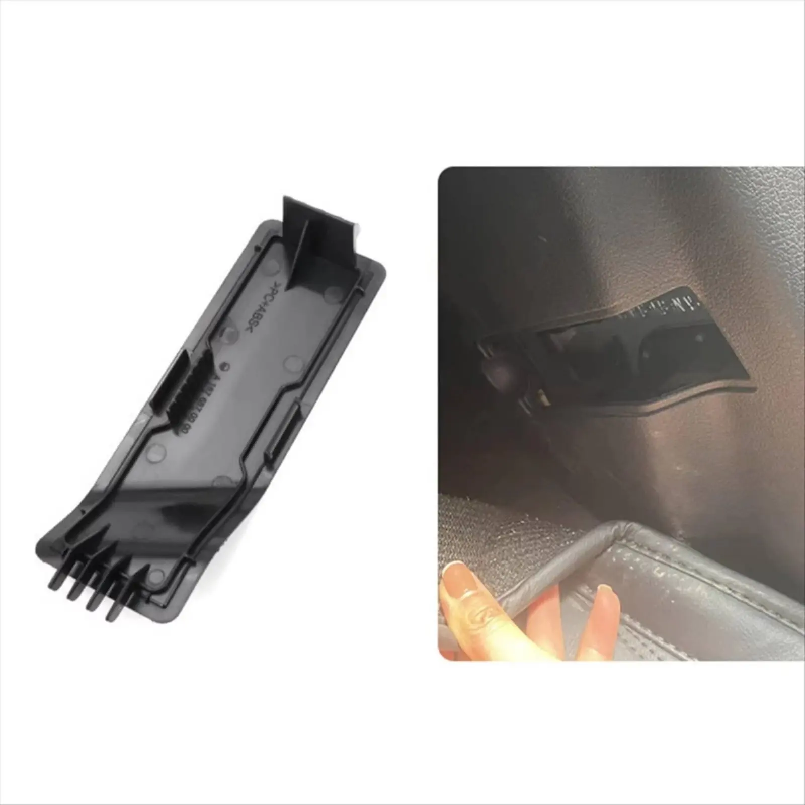 

VIN Number Cover Non-Destructive Replacement Chassis Number Entry Panel Automotive Interior Part Reinforced Clips
