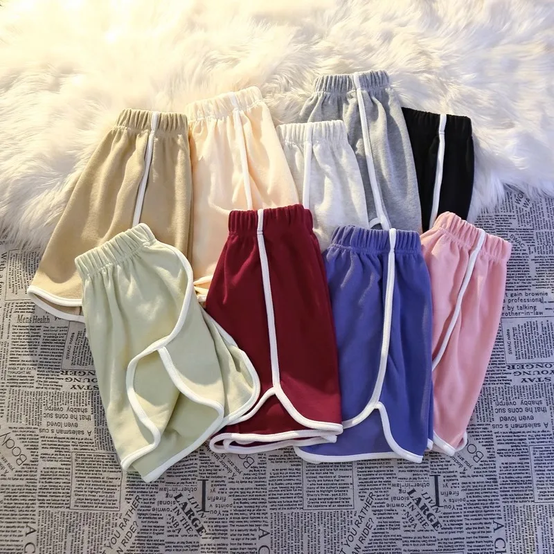 

Повседневные спортивные шорты с высокой талией, женские летние свободные шорты, шорты Ropa De Mujer