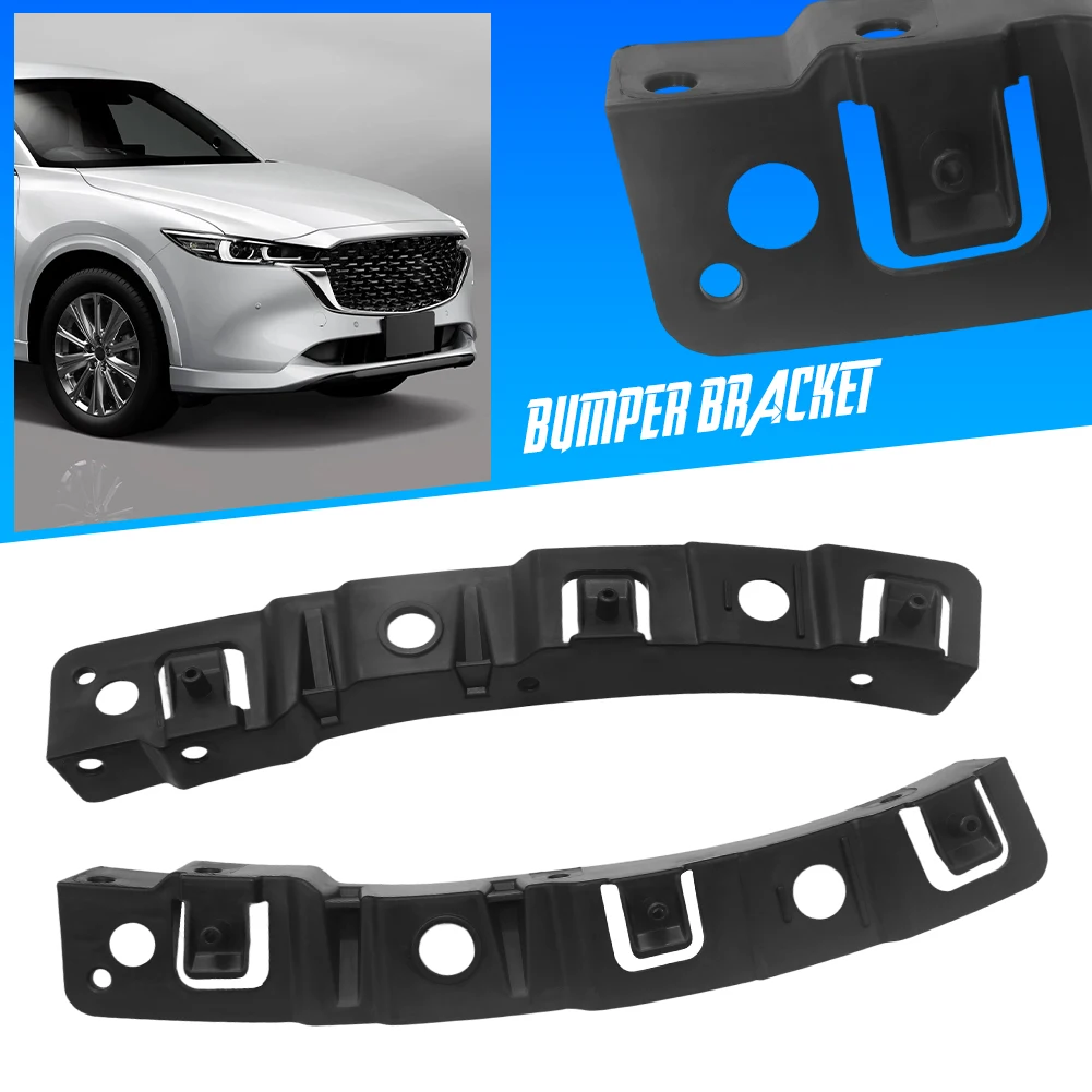 Car Front Bumper Support Brackets L&R OEM Standard Easy Installation For Mazda CX-5 2017-2023