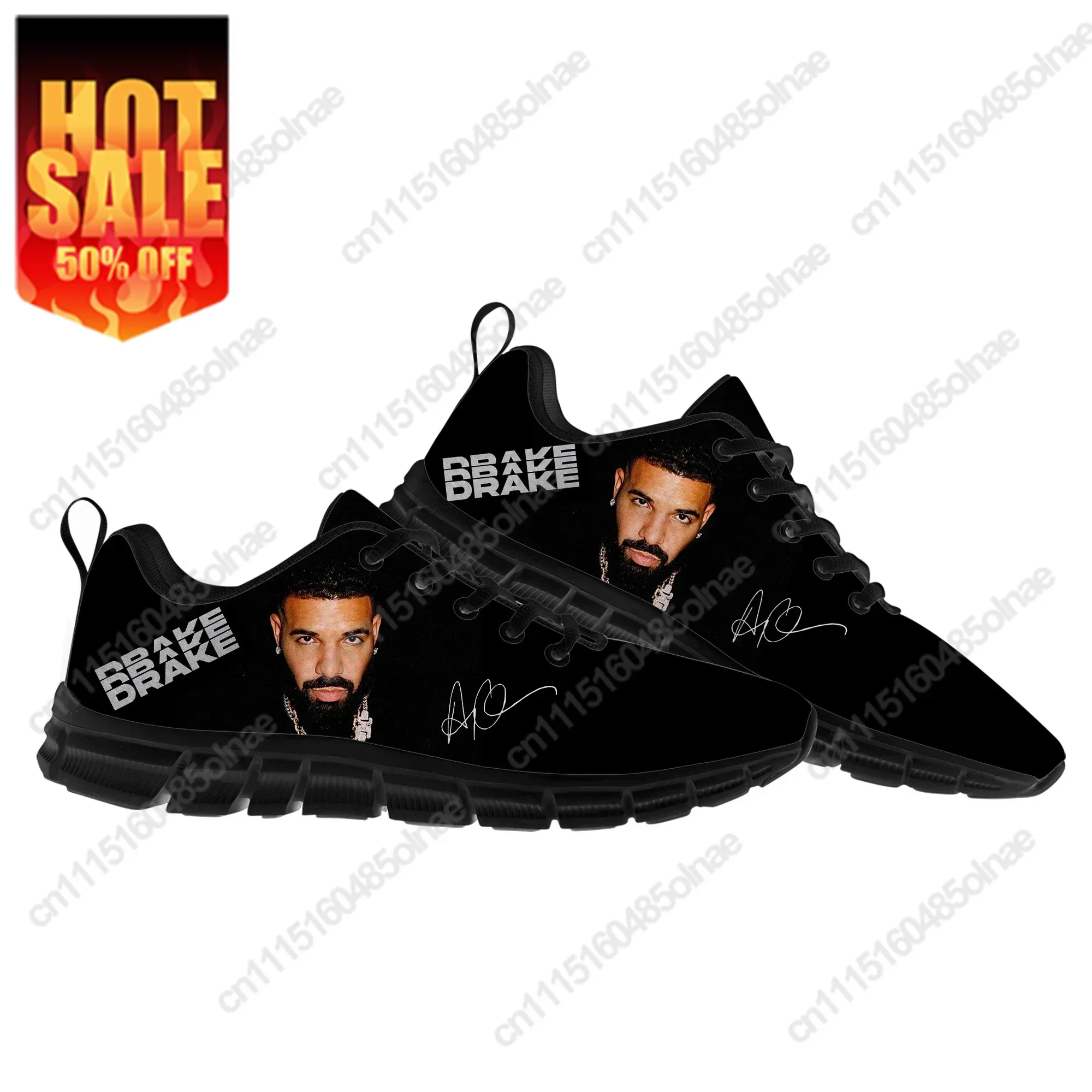 Rapper Drake Drizzy Sports Shoes Mens Womens Teenager Comfortable Sneakers High Quality Casual Sneaker Couple Custom Shoes