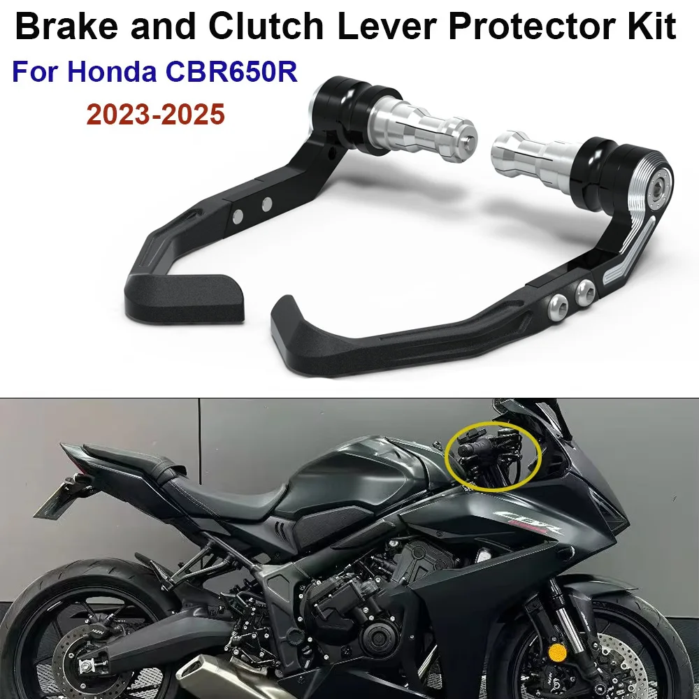 

CBR 650R 2025 Motorcycle Handlebar Grips Guard Brake Clutch Levers Protector For Honda CBR650R 2023 2024 Handle guard plate