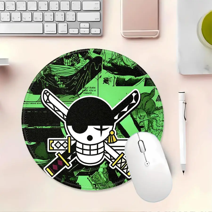 Anti slip 1pc Mouse Pad Desk accessories Computer Laptop Pad Game Console Pad Keyboard Mouse Pad office Pad OneS PieceS Logo