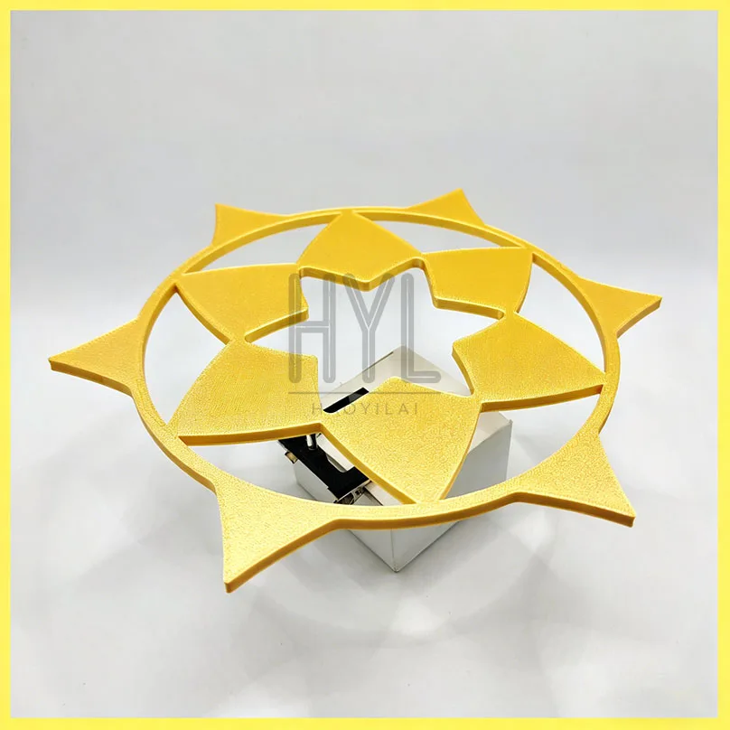 Game Blue Archive Mari Cosplay Yellow Halo Headpiece Women Halloween Carnival Party Costume Role Play Accessories Headwear