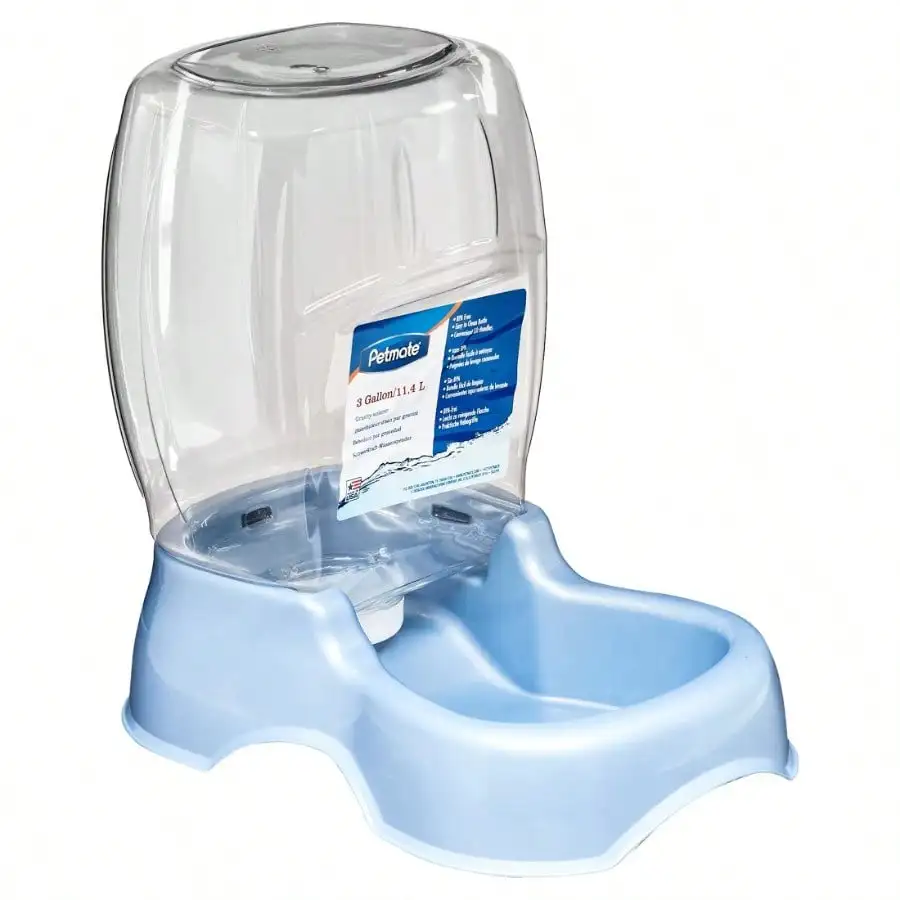 

Cat and Dog Water Fountain Plastic Drinking Station, 3 Gallon