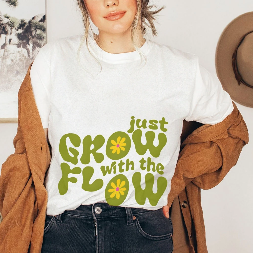 Dames Engelse Daisy Y2k T-shirt 2025 - Vintage print katoenen top, hoge kwaliteit zomer dameskleding oversized Y2k Tee