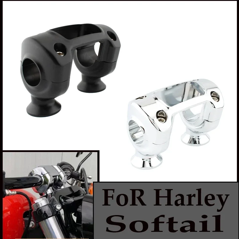 

FoR Harley Breakout 114 Fxbrs 2018–2020 Handlebar Riser Clamp Direct Replaces