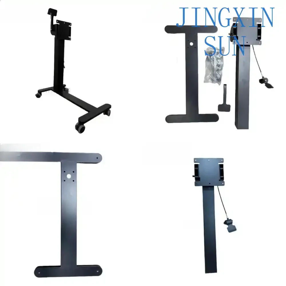 Pneumatic Wire Controlled Lift Wrench for Bedside Table Hardware Rack 90 Degree Folding Pulley Adjustable Height Movable