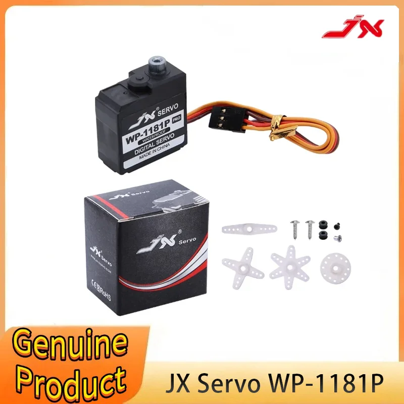 

Metal Gear JX Servo WP-1181P Pro 18g 3.5KG Digital Servo for WLtoys 144001 WPL RC Car B1/16 B24 C14 C24 Helicopter Airplane