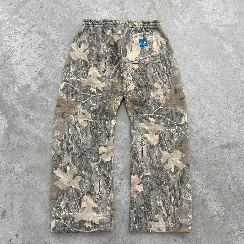 Y2K-pantaloni de camuflaje a moda para hombre, ropa de calle gótica Retro de camuflaje, estilo americano, pantalones rastebili
