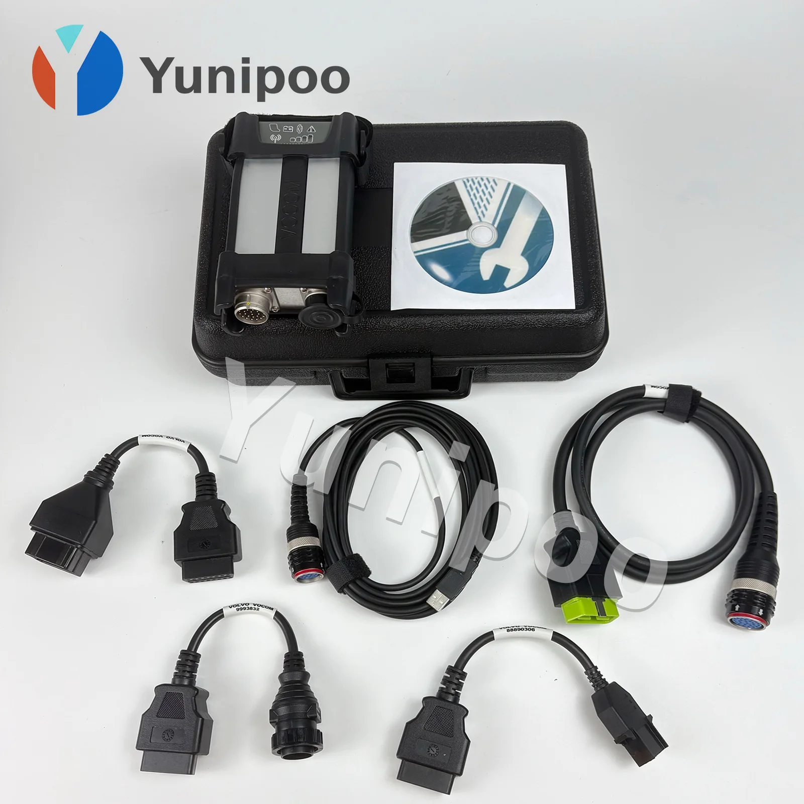 

88894000 Диагностический инструмент VOCOM VOCOM2 для грузовиков Mack и экскаваторов Volvo, сверхмощный диагностический интерфейс