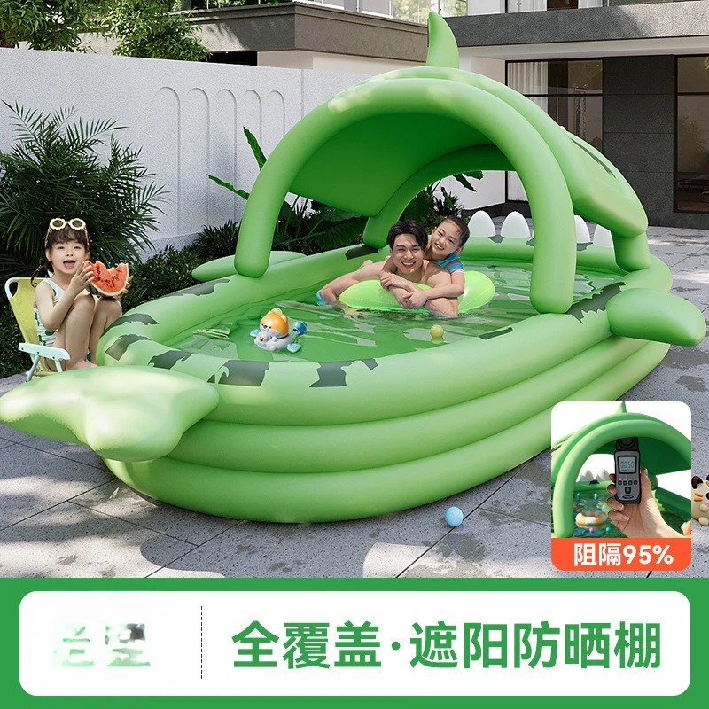 

Inflatable Kids Pool Outdoor Garden Play Water Swimming Pool for Children