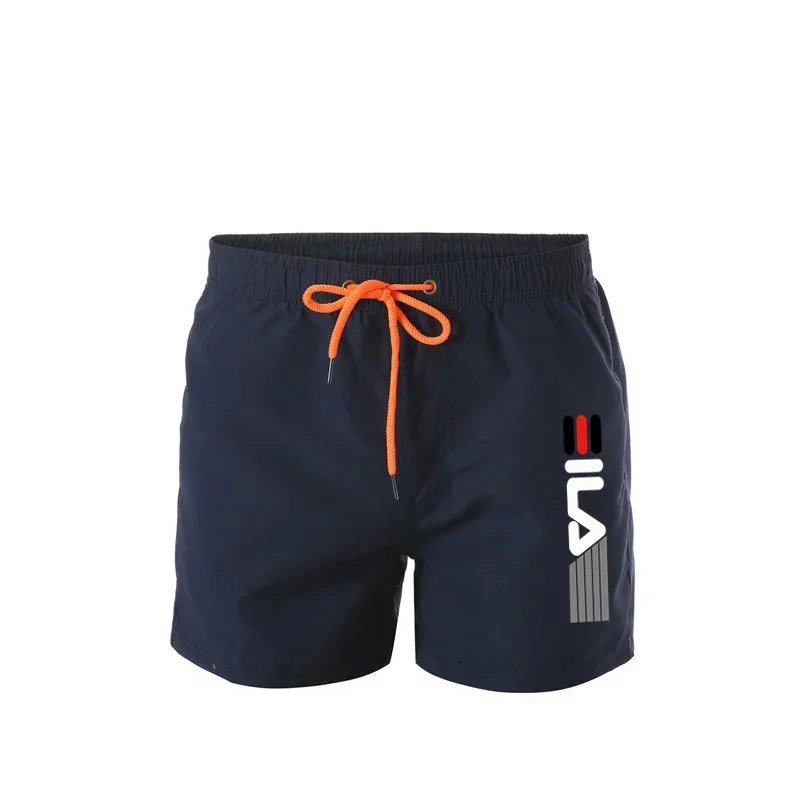 

Брендовые летние мужские шорты для плавания 2025 года, сексуальные пляжные плавки, мужские рубашки для плавания, дышащие пляжные шорты с низкой талией для серфинга