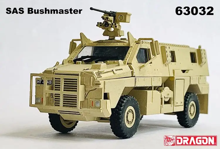 Dragon 63032 1:72 scale SAS Bushmaster Armored Mine Resistant Vehicle finished model