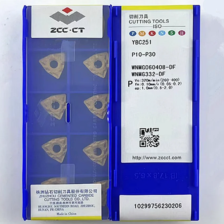 

WNMG060408-DF YBC251/WNMG060408-DF YBC252/WNMG060408-DF YBC152 WNMG332 ZCC.CT CNC blade carbide inserts turning tools inserts